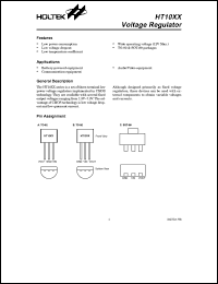 datasheet for HT1016 by Holtek Semiconductor Inc.