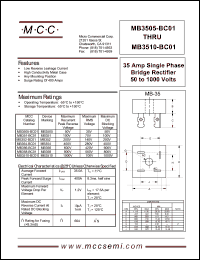 datasheet for MB356-BC01 by 