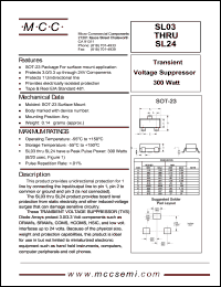 datasheet for SL24 by 