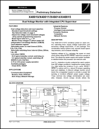 datasheet for X40014S8I-A by 