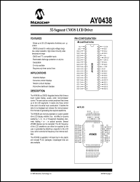 datasheet for AY0438-I/L by Microchip Technology, Inc.