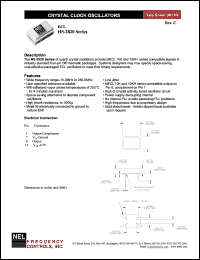 datasheet for HS282C by 