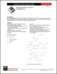 datasheet for HA287B by 