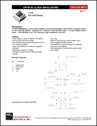 datasheet for HAA143B by 