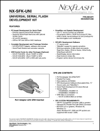 datasheet for NX-SFM-PORT by 