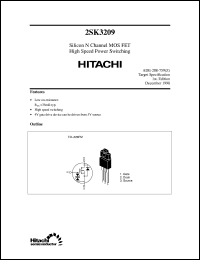 datasheet for 2SK3209 by 