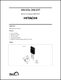 datasheet for 2SK1526 by 