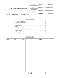 datasheet for DMC50036ZNFU-FW by 