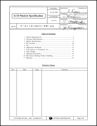 datasheet for F-51161NCU-FW-AA by 