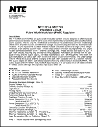 datasheet for NTE1723 by 