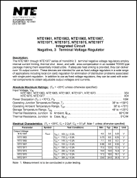 datasheet for NTE1971 by 