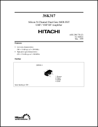 datasheet for 3SK317 by 