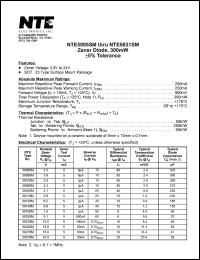 datasheet for NTE5024SM by 