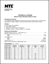 datasheet for NTE5859 by 