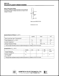 datasheet for BZX55/C160 by 