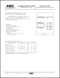 datasheet for KIA8157AFN by Korea Electronics Co., Ltd.