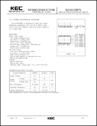 datasheet for KIA8159FN by Korea Electronics Co., Ltd.