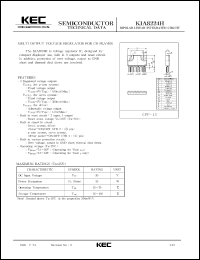 datasheet for KIA8224H by Korea Electronics Co., Ltd.