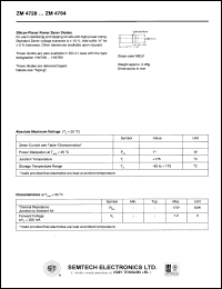 datasheet for ZM4762 by 