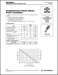 datasheet for BD787 by ON Semiconductor