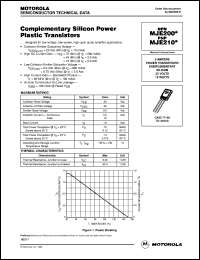 datasheet for MJE200 by ON Semiconductor
