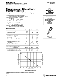 datasheet for MJE243 by ON Semiconductor