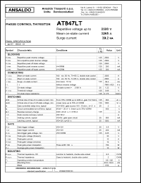 datasheet for AT847LTS25 by 