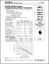 datasheet for TIP112 by ON Semiconductor