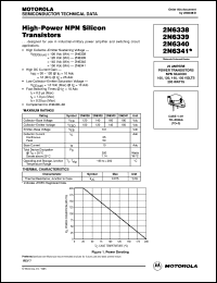datasheet for 2N6338 by ON Semiconductor