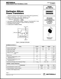 datasheet for 2N6667 by ON Semiconductor