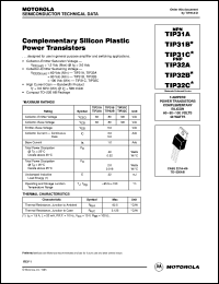 datasheet for TIP32C by ON Semiconductor
