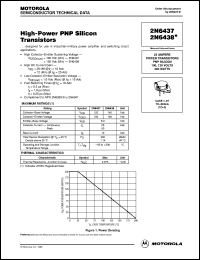 datasheet for 2N6438 by ON Semiconductor