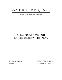 datasheet for ACM1602K-FLFS-T by 