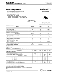 datasheet for BAS116LT1 by ON Semiconductor