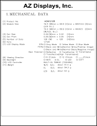 datasheet for AGM1212B-RLGTS-T by 