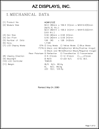 datasheet for AGM1212E-REYBD-T by 