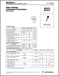 datasheet for BC372 by ON Semiconductor