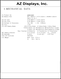 datasheet for AGM1232C-REGTW-T by 