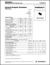 datasheet for BCW65ALT1 by ON Semiconductor