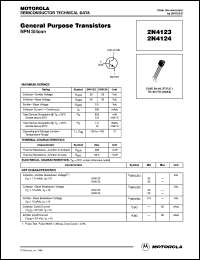 datasheet for 2N4123 by ON Semiconductor