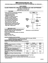 datasheet for 15KP24 by 