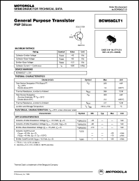 datasheet for BCW68GLT1 by ON Semiconductor