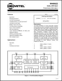 datasheet for MH88622-2 by 