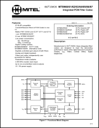 datasheet for MT8966AS by 