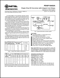 datasheet for PDSP16488MA by 