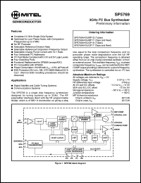 datasheet for SP5769KG by 