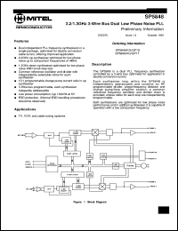 datasheet for SP5848KG by 