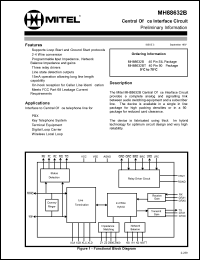 datasheet for MH88632B by 