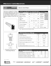 datasheet for 1A194 by 