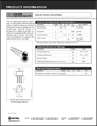 datasheet for 1A358 by 